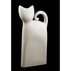 Статуэтка N38/A "Кот" 30 см, беж. Linea Sette Ceramiche