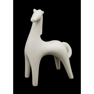 Статуэтка N264/B "Конь" 17 см, беж. Linea Sette Ceramiche