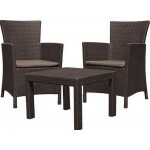 Набор мебели, Rosario balcony set, коричневый Allibert