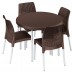 Комплект садовой мебели Keter Jersey set, коричневый