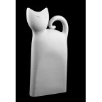 Статуетка N38 / A "Кот" 30 см, біл. 