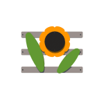 Ограждение Kidigo Подсолнух (секция) 32105