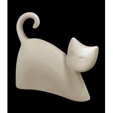 Статуэтка N38/B "Кот" 20 см, беж. Linea Sette Ceramiche