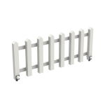 Забор Kidigo White Garden 1 метр 32119