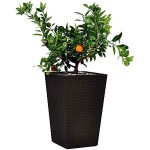 Горщик для квітів Large Rattan Planter 145 л. 
