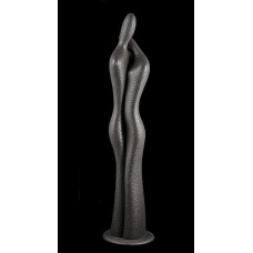 Статуэтка S370/A "Пара" 43 см, т.-сер. Linea Sette Ceramiche