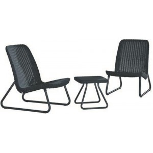 Набор мебели, Rio patio set, графит Keter