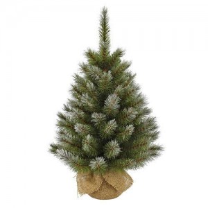 Сосна 90 см Pittsburgh зеленая с эффектом покрытия инеем Triumph Tree