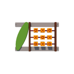 Ограждение Kidigo Крестики-нолики (секция) 32108