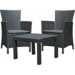 Набір меблів, Rosario balcony set, графіт - прохолодний сірий 