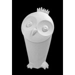 Статуэтка N85/A "Сова" 25 см, бел. Linea Sette Ceramiche