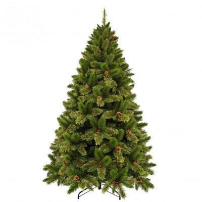 Ель 185 см Dewberry с шишками и ягодами ежевики Triumph Tree