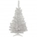 Сосна 90 см Icelandic iridescent белая с блеском с подставкой Triumph Tree