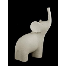 Статуэтка N292/B "Слон" 28 см, беж. Linea Sette Ceramiche