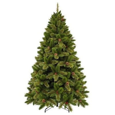 Ель 2,60 м. Dewberry зеленая с декоративными шишками и ягодами Triumph Tree