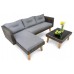 Комплект мебели для сада di Volio Imola Темно-серый