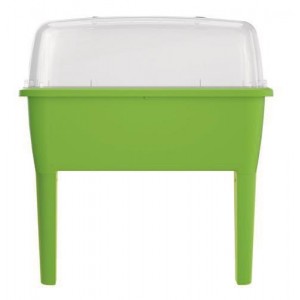 Горшок для растений в виде мини-теплицы RESPANA PLANTER комплект - лайм, 52 л TM Prosperplast