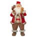 Фигурка новогодняя Санта Клаус, 81 см (Красный / Черный) Time Eco