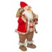 Фігурка новорічна Санта Клаус, 81 см (Червоний / Чорний) 