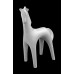 Статуэтка N264/A "Конь" 23 см, бел. Linea Sette Ceramiche