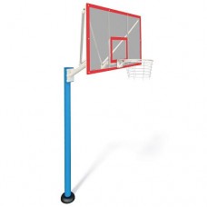 Стенд баскетбольный FIBA (180х105), щит акриловый InterAtletika УТ410.1