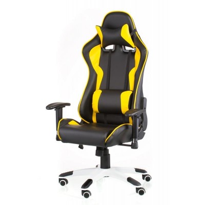 Кресло Special4You ExtremeRace black/yellow (E4756)