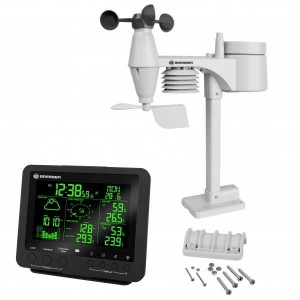 Метеостанція Bresser Weather Center 5-in-1 256 colour Black Метеостанція Bresser Weather Center 5-in-1 256 colour Black