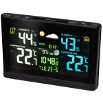 Метеостанція Bresser Colour THBM Black (7007900CM3000)