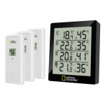 Термометр-гігрометр National Geographic 4 Measurement Results Black (9070200)