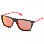 Окуляри поляризаційні Lucky John 02 (полікарбонат, лінзи димчасті + Mirror red) 