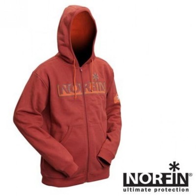 Куртка флисовая Norfin Hoody Red (терракот) XXXL арт.711006-XXXL