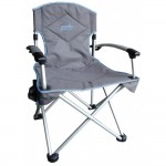 Крісло складне Norfin Orivesi NF (з AL підлокітниками) сіре 