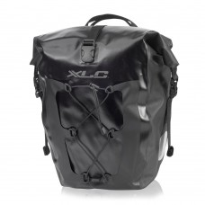 Комплект водонепроникних сумок XLC (2 шт.), 21x18x46см, чорний арт. 2501770600