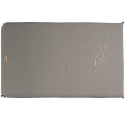 Коврик самонадувающийся Easy Camp Self-inflating Siesta Mat Double 10 cm Grey (300056)