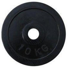 Диск олімпійський прогумований чорний Alex RCP11 10кг 51 мм 