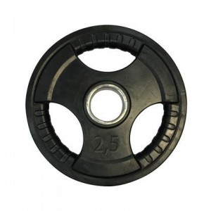 Диск олімпійський гумовий з хватами Newt Olimpic 2,5 кг
