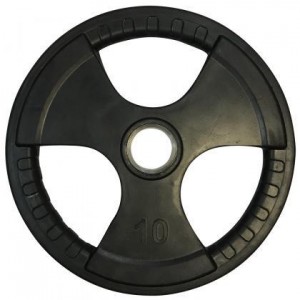 Диск олимпийский обрезиненный с хватами Newt Olimpic 10 кг TI-R-N-010