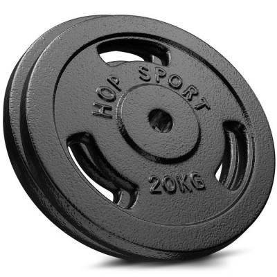 Сет із металевих дисків Hop-Sport Strong 2x20 кг