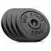 Сет из металлических дисков Hop-Sport Strong 4x2,5 кг