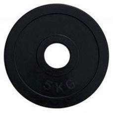 Диск олимпийский обрезиненный черный Alex RCP11 5кг 51 мм
