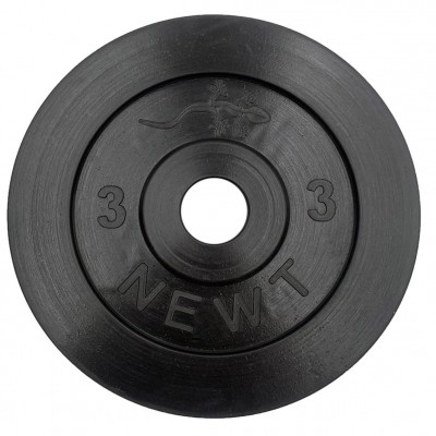 Диск сталевий гумовий 3 кг Newt Home, діаметр – 28 мм