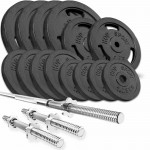 Набір STRONG 79 кг із прямим та гантельними грифами