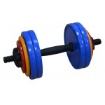 Гантель разборная цветная 13,82 кг InterAtletika СТ 531.15