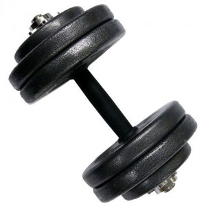 Гантель стальная Newt 25,5 кг