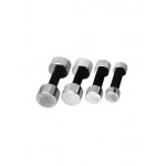 Гантель хромована c м'якою ручкою 3 кг HouseFit DB 305-3 23007 