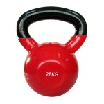 Гиря виниловая SPART 28 кг/ красная DB2174-28Red