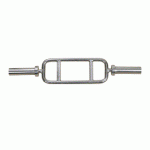 Гриф для трицепса d-50 мм (без замков), 86 см InterAtletika С3-22