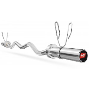 Гриф олимпийский W-образный Hop-Sport 120 см (50 мм)