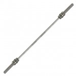 Гриф штанги "народной" d-50 мм (с замками), 160см (150кг) InterAtletika L 003