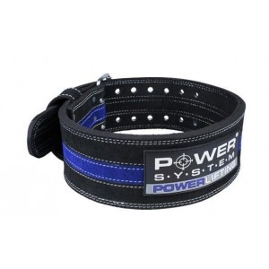 Пояс для пауэрлифтинга Power System Power Lifting PS-3800 M Black/Blue Пояс для пауэрлифтинга Power System Power Lifting PS-3800 M Black/Blue